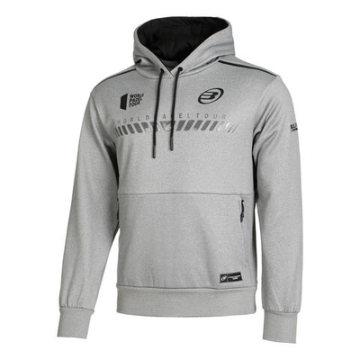 Мужская кофта теннисная Bullpadel Lardo Hoody Men - Grey, Black
