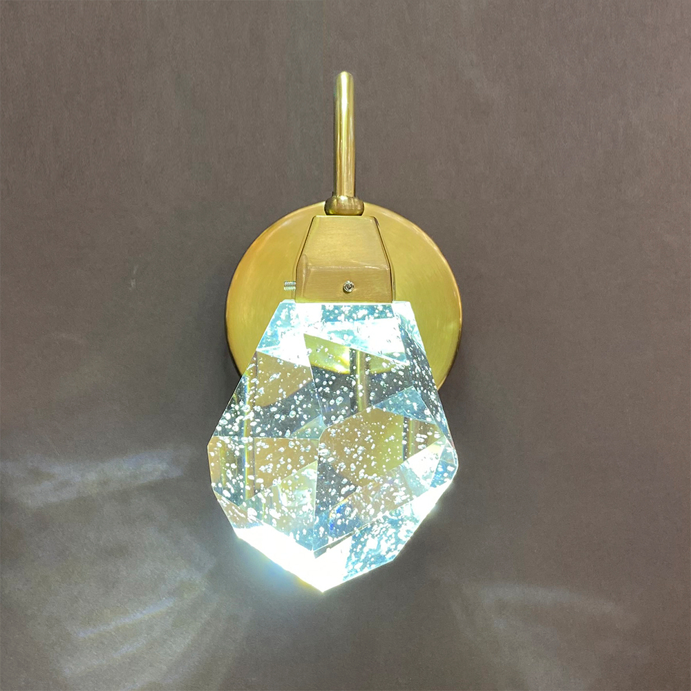 Настенный светильник Crystal rock gold