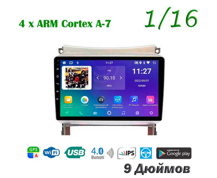 Topway TS7 1+16GB 8 ядер для Hyundai IX55 2008-2012