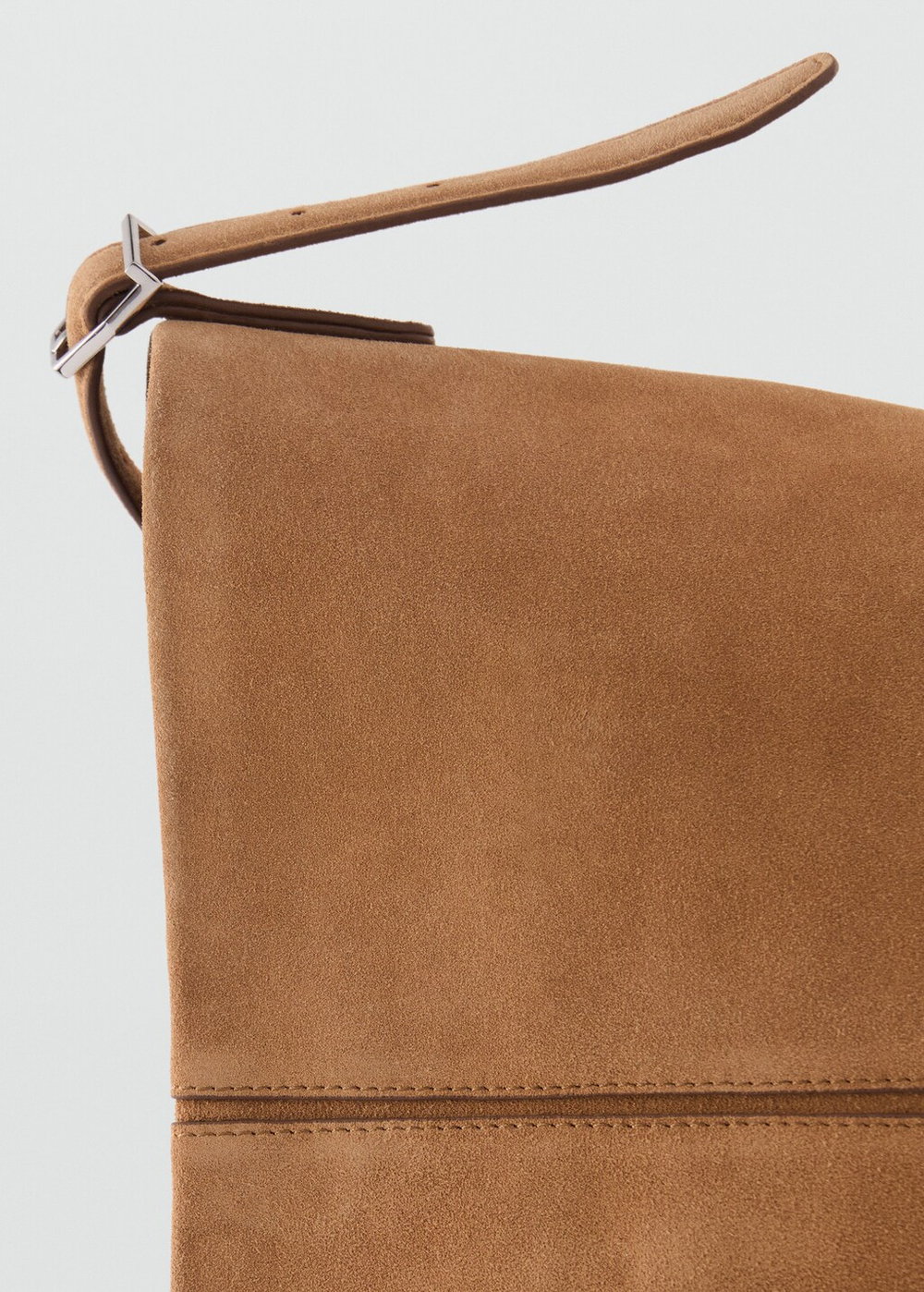 Кожаная сумка-ведро