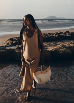 POLENE СУМКА CYME, БЕЖЕВЫЙ