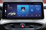 Магнитола для Hyundai Santa Fe 2018-2020 - Carmedia HP-H1201 экран 12.3", Android 12, ТОП процессор, 6Гб+128Гб, Carplay, 4G SIM-слот