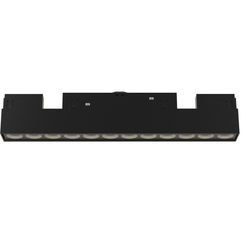 Магнитный трековый светильник ЭРА TRM20-3-22-12W3K-B для системы NOVA 48V 12Вт 3000К направленный свет черный