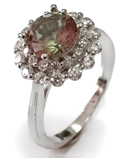 "Эстерелла" - ювелирное кольцо из серебра