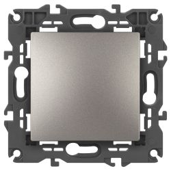 Выключатель ЭРА Elegance 14-1101-16 , 10АХ-250В, титан