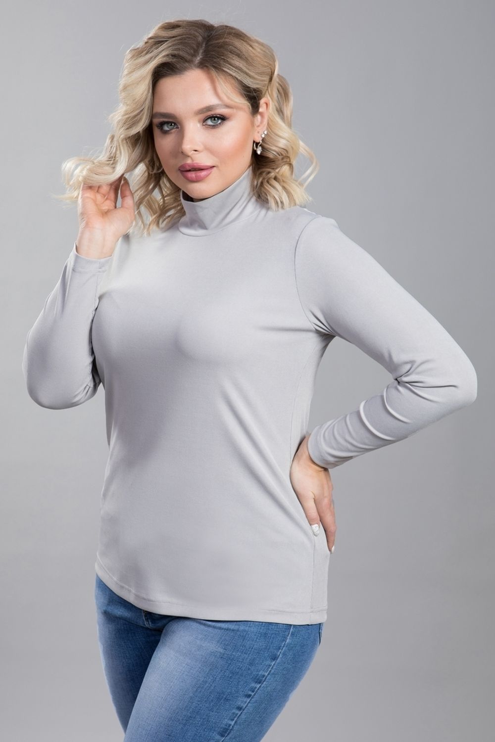 Водолазка 1209 мятный Novita (Акция)