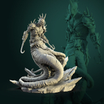 Deep One Глубоководный монстр  Страж Наги миниатюра для dnd, днд, pathfinder, фентези, Настольная игра, НРИ, Варгейм, РПГ