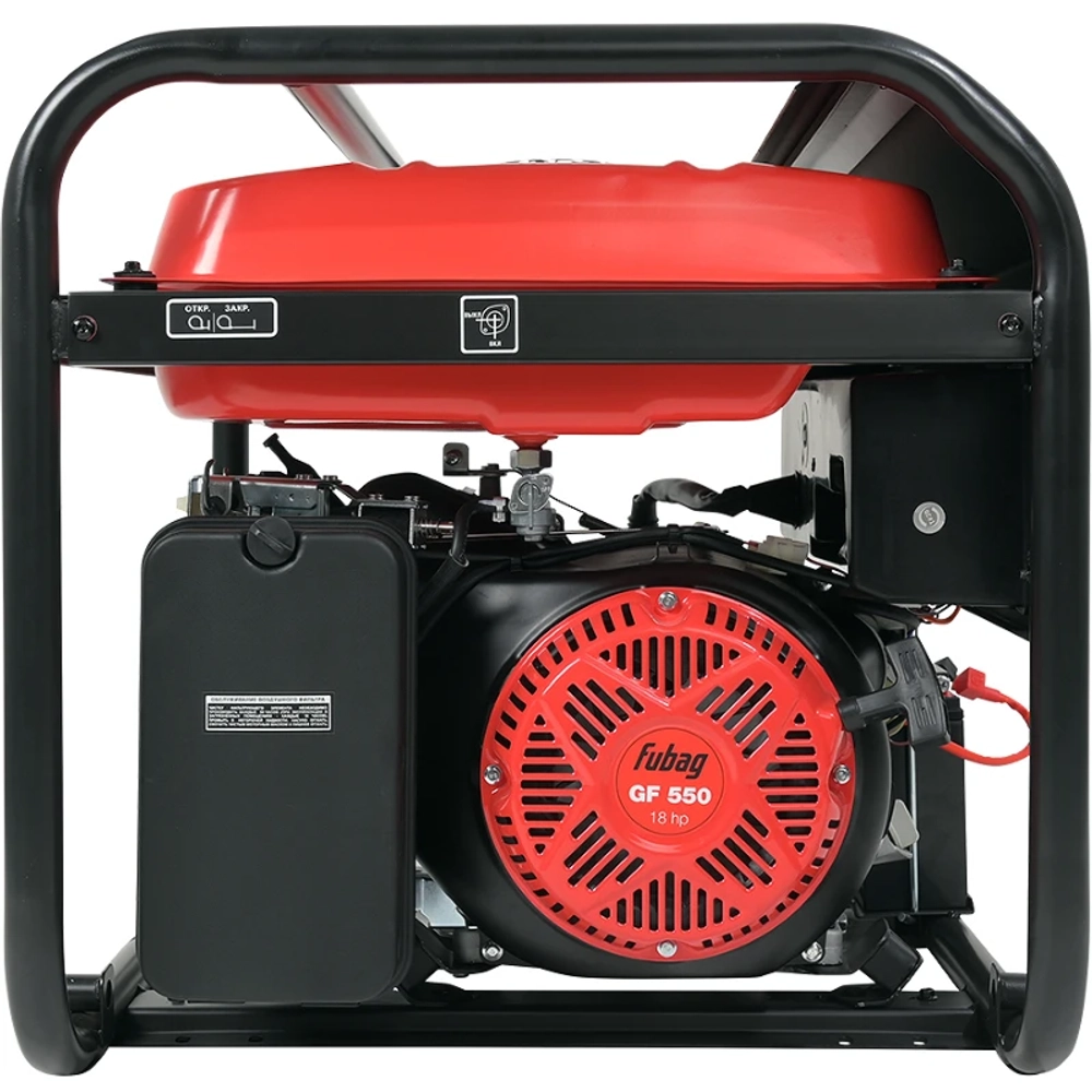 Бензиновый генератор FUBAG BS 9000 A ES с кожухом Geon 1200 RAL 8019