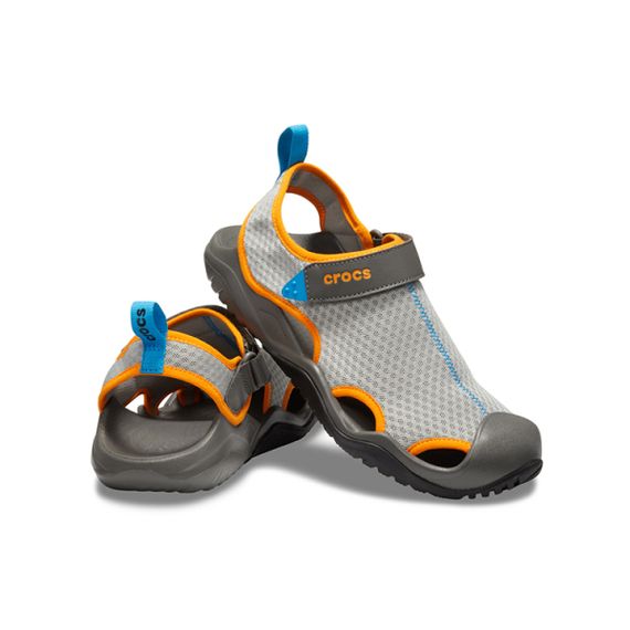 Crocs Wave 'Gray Orange Blue'