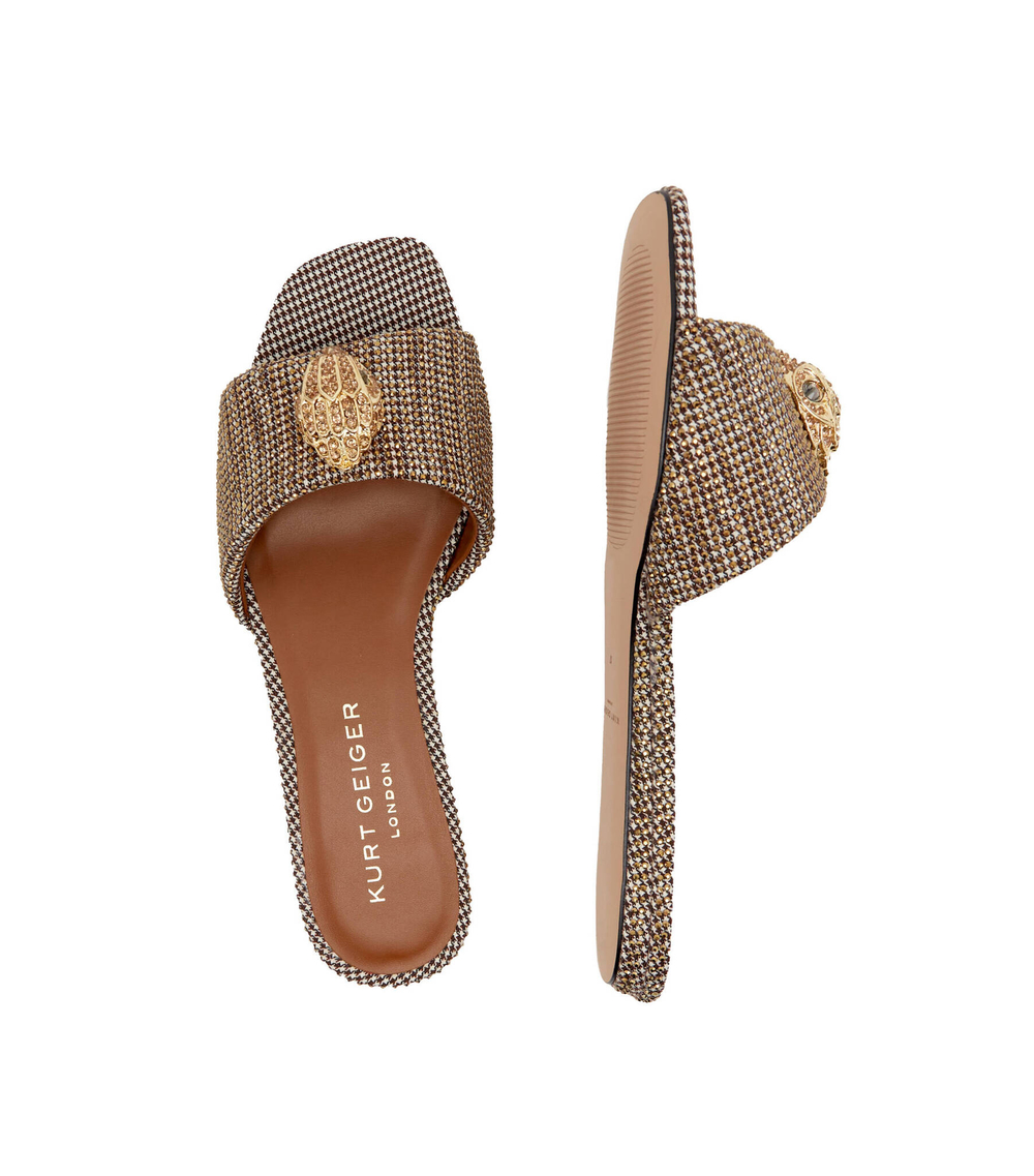 Шлепанцы 225-KENSINGTON Kurt Geiger - золотой(8496140609)