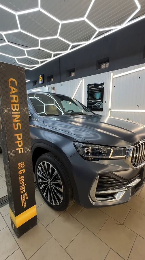 Матовая защита для Geely Monjaro🔥Carbins PPF M70