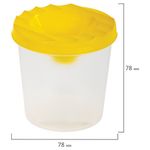 Стакан-непроливайка ПИФАГОР "ЭНИКИ-БЕНИКИ", ассорти, 192126