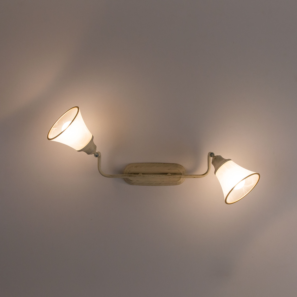 Citilux Прованс CL511524 Спот поворотный Белый с патиной