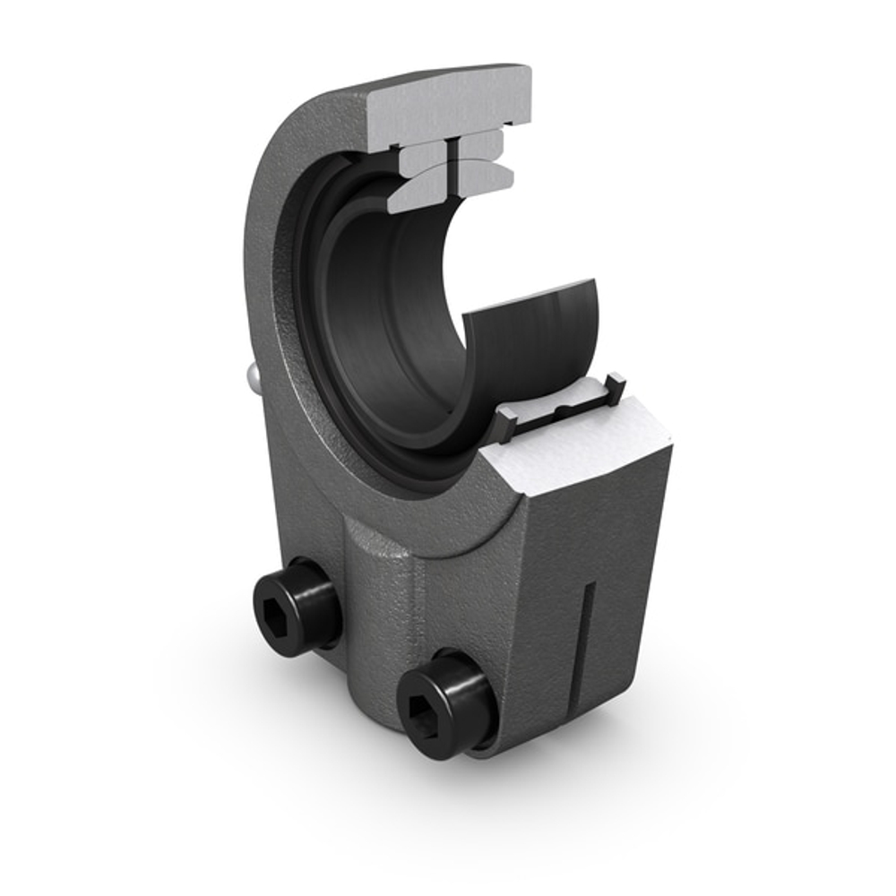 Наконечник штока, требует техобслуживания, с внутренней резьбой и зажимными винтами SIR 60 ES