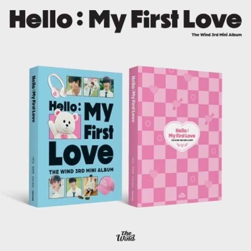 Альбом THE WIND - HELLO : MY FIRST LOVE 3th Album 2 Version SET