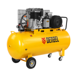 Компрессор поршневой ременной BCI5500-T/270. 5.5 кВт. 270 литров. 850 л/мин Denzel