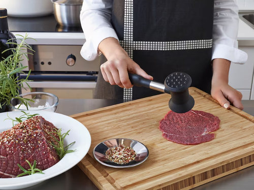 IKEA 365+ VARDEFULL Колотушка для мяса, черная, молоток