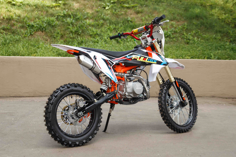 Питбайк Full Crew FC125e 17/14 белый