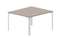 Составной стол на 2 рабочих места 118х136,6х75см, без отверстий