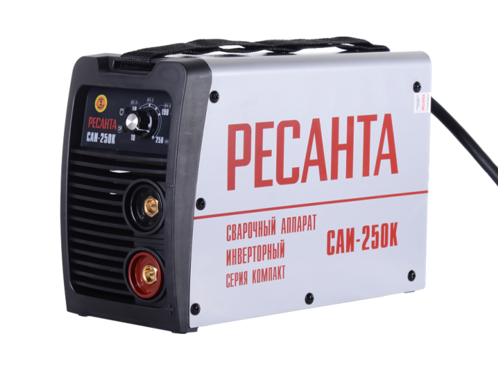 Сварочный аппарат инверторный Ресанта САИ 250К (компакт)