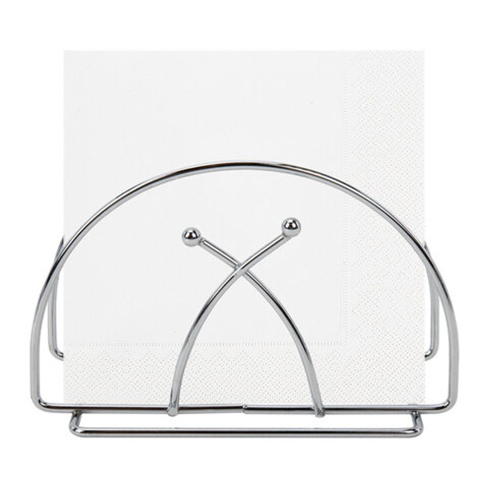 Салфетница овальная 8,2х13х7,2 см, CLASSIC, хром, WEGLA (ВЕГЛА), 700237