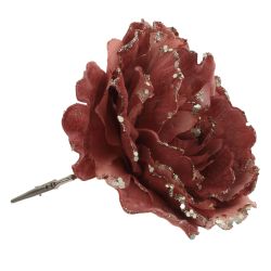 GAEM Цветок искусственный "Роза" (на клипсе), L15 W15 H13 см