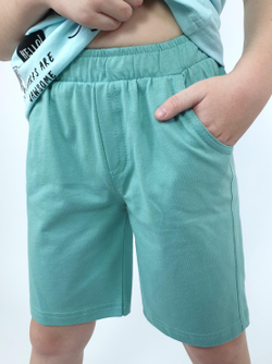 01-85-9 Комплект для мальчика (фуфайка+шорты)