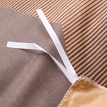 Комплект постельного белья Делюкс Сатин 100% хлопок на резинке LR620