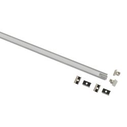 Комплект с врезным анодированным профилем ЭРА 1209 12,4х9мм 2м | Профили для светодиодных лент