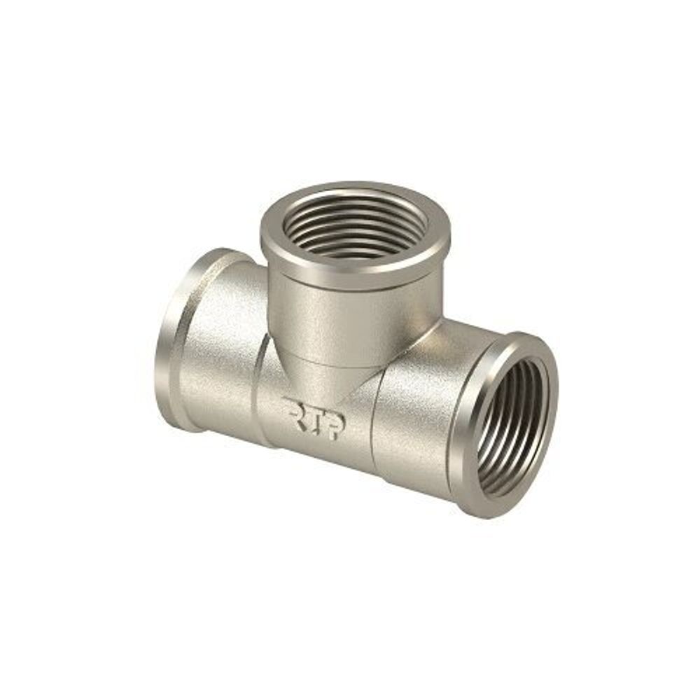 Тройник латунный 1/2" ВР/ВР/ВР (25195)