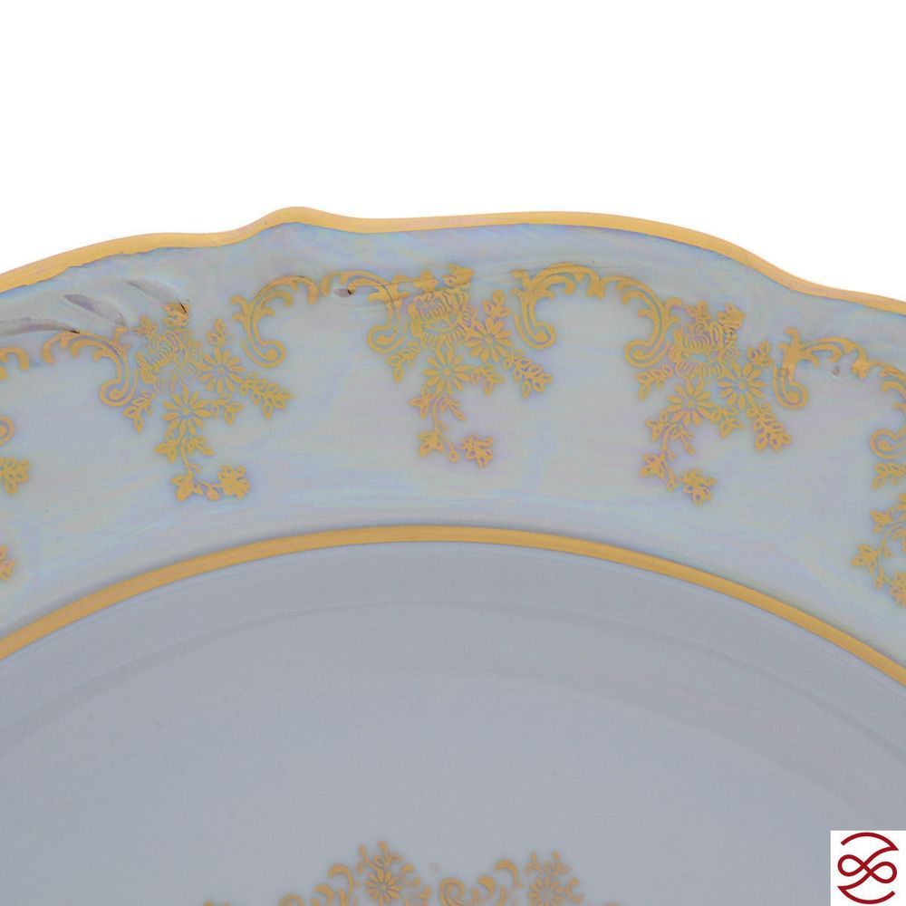 Блюдо круглое Repast Мадонна перламутр Мария-тереза 30 см