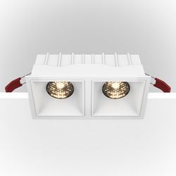 Встраиваемый светильник Maytoni Alfa DL043-02-15W4K-D-SQ-W