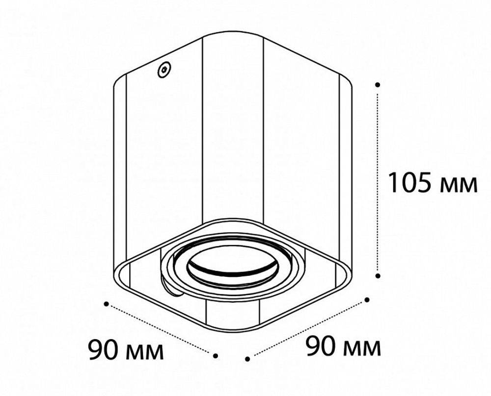 Накладной светильник Italline 5641 5641 black
