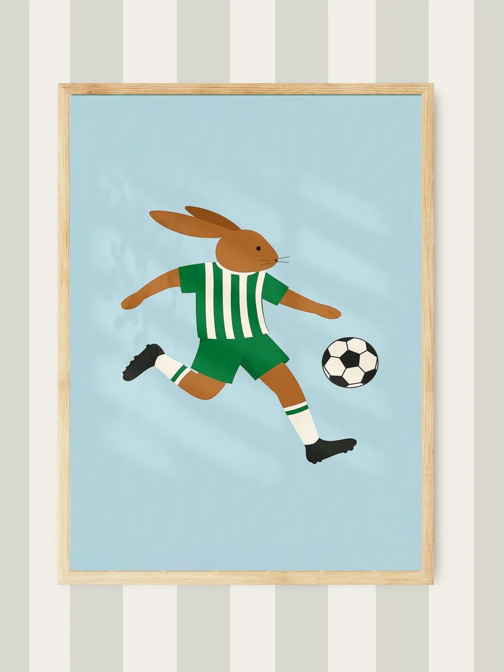 Постер для детской мальчика 60х90 см ретро спорт