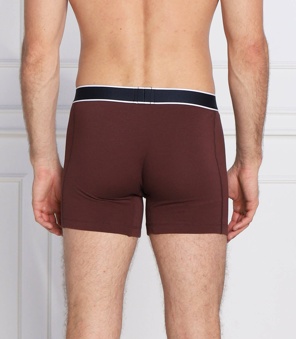 трусики-боксеры boxerbr 24 logo BOSS BLACK - бордовый(50479075)