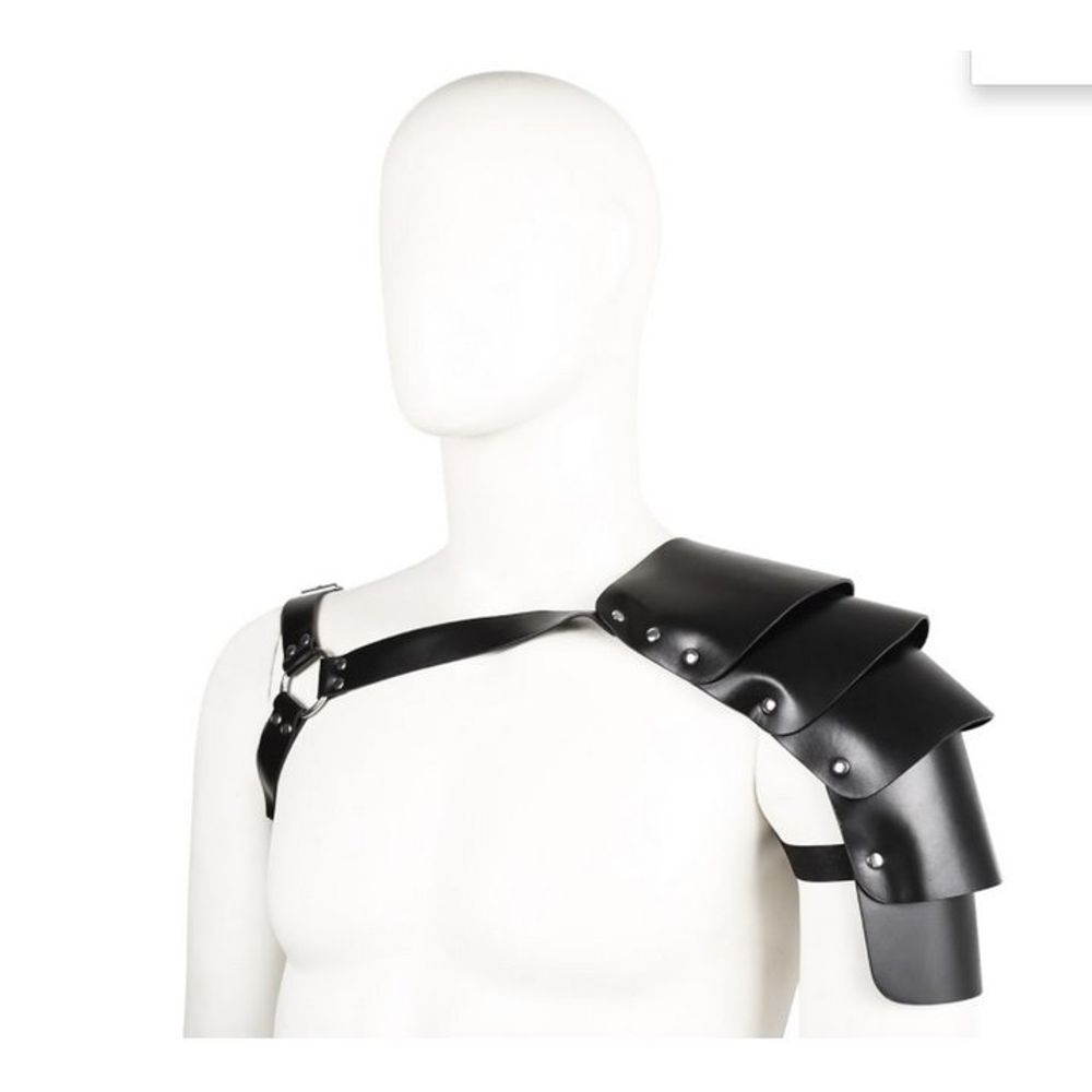 Мужская сбруя (портупея) черная Romeo Rossi 9085