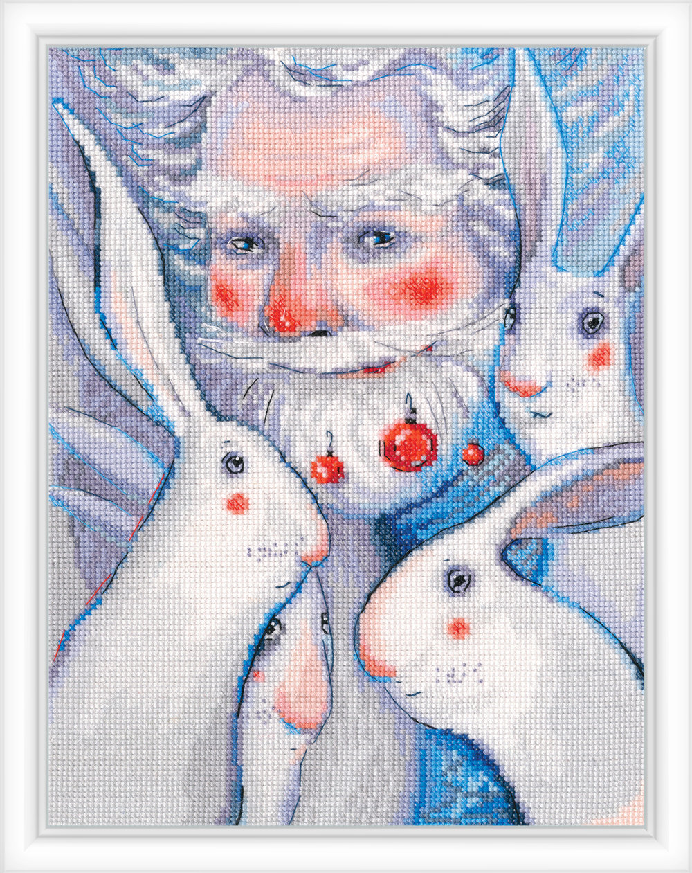 Коллекция:	Новый год и Рождество, Юмор¶Название по-английски:	¶Название по-русски:	Снежный¶Размер ка