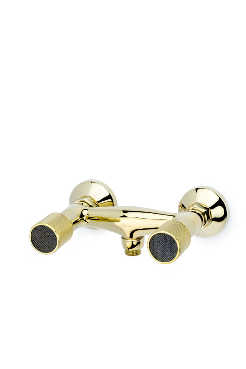 Boheme Смеситель для душа ROYAL CRYSTAL black, золото_Комплект