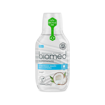 Ополаскиватель для полости рта Biomed Superwhite, 250 мл