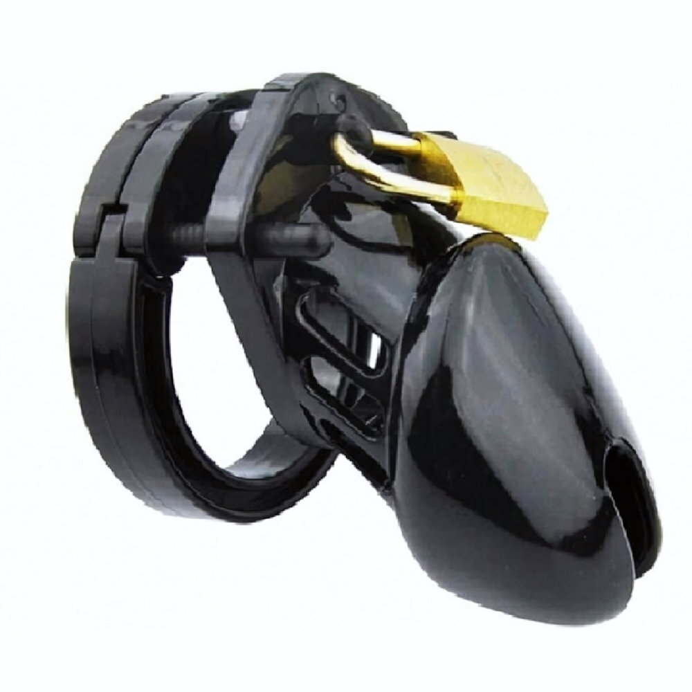 Насадка пояс верности мужская с замочком Blocker черный