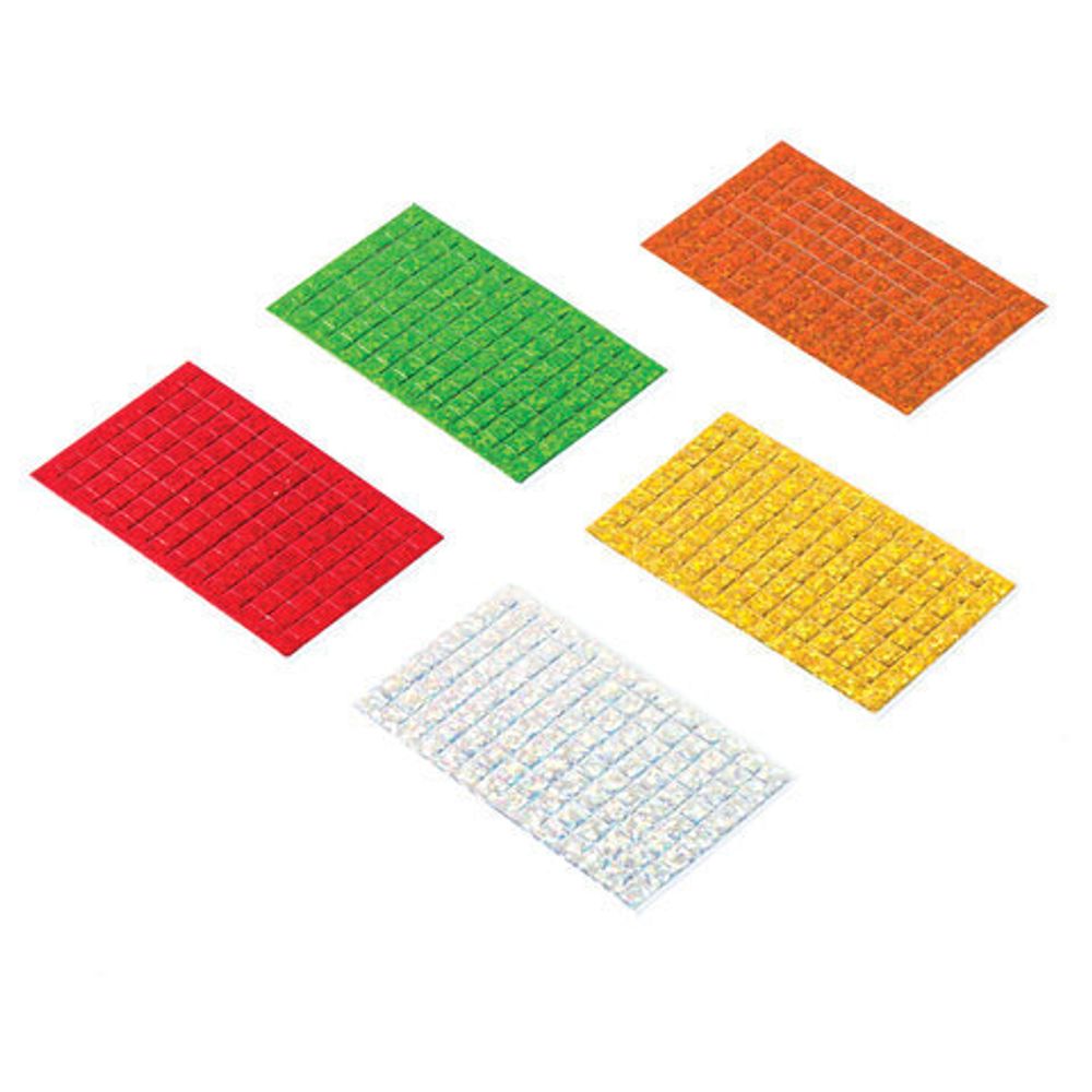 Набор для творчества "Сверкающая мозаика из мягкого пластика", "Сова", 21х29 см, ЮНЛАНДИЯ, 662365