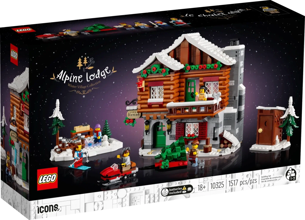Конструктор LEGO Icons 10325 Альпийский домик