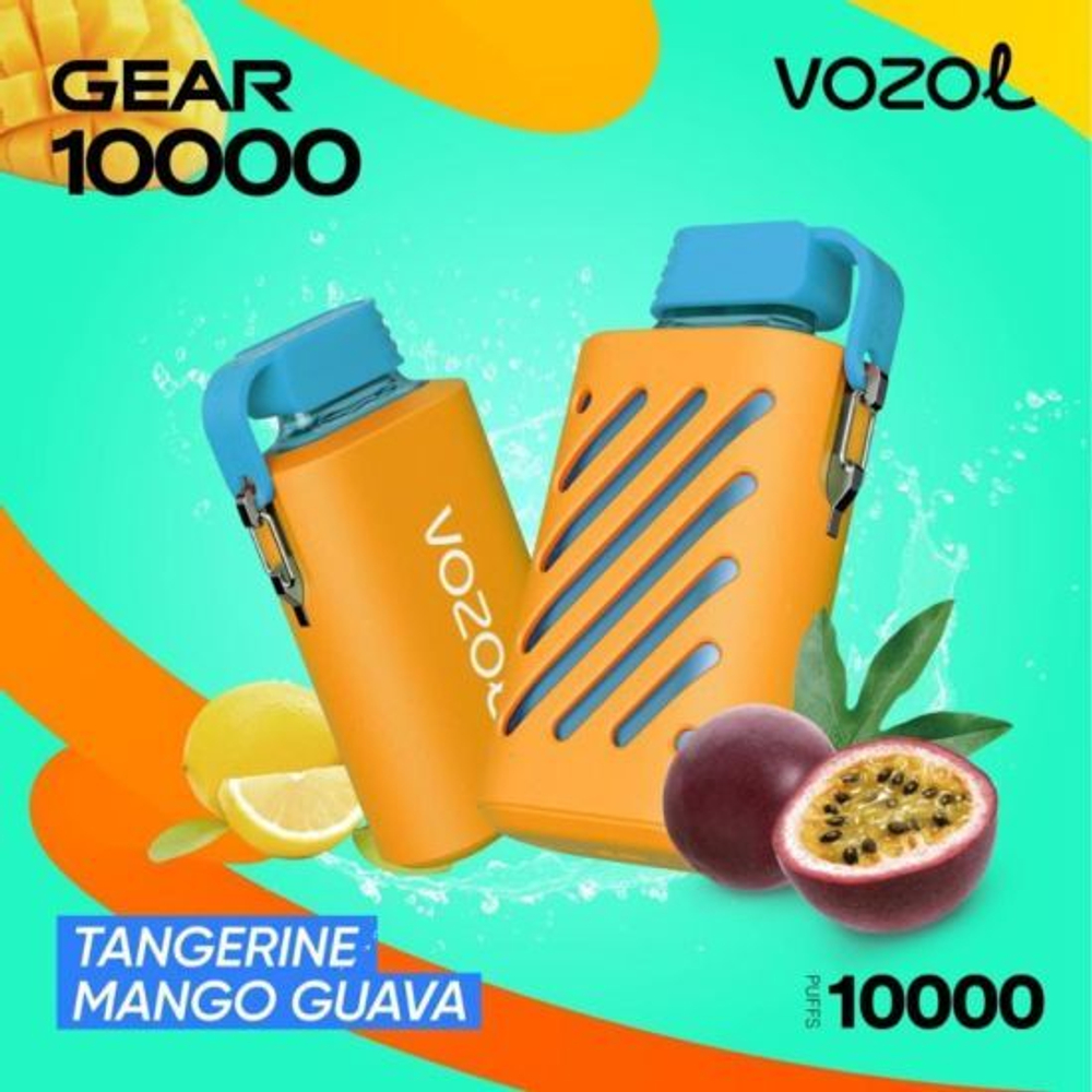 VOZOL GEAR 10000 - Tangerine Mango Guava (5% nic)