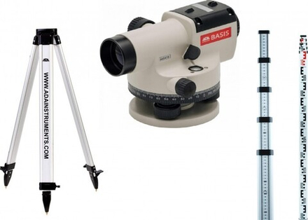 Нивелир оптический ADA BASIS + STAFF 5 + Light А00117_К6