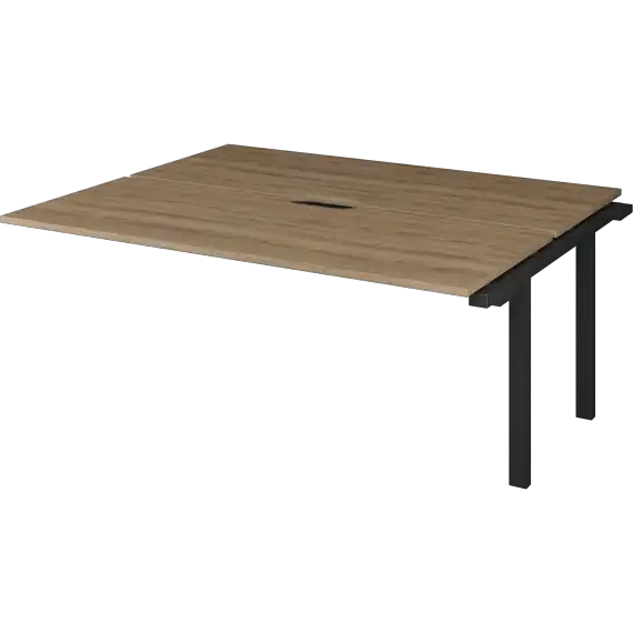 Модуль двойной на металлокаркасе НТМП.ПО.Б2-180Э  1800x1496x750 Аргентум-МП