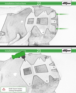 Evotech Performance Короткое крепление номерного знака Triumph Rocket 3 PRN016017