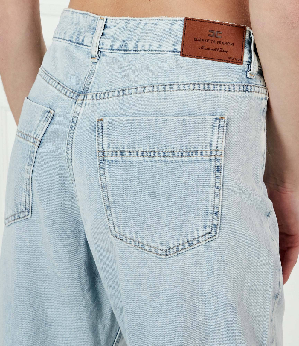 Джинсы Elisabetta Franchi - голубой(PJ94I51E2)
