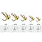 Тройник MUSTAD №14 3D глазок с эпоксидом 108P с фосфором (TRMS-14-E-108P) Helios