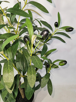 Искусственное растение Олива 70см в кашпо