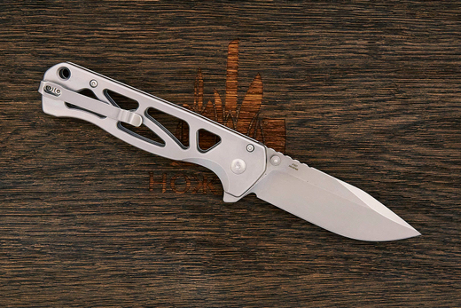 Нож складной CJRB Chord, клинок 87мм, сталь AR-RPM9, рукоять сталь